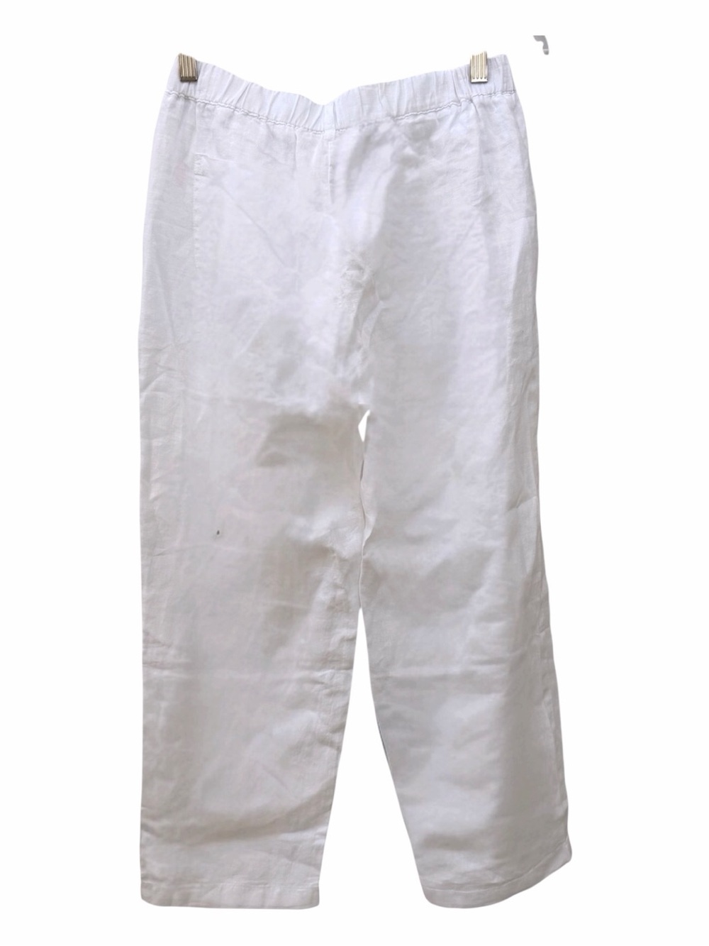 Quince NWT 100% European Linen Pants White Small - Picture 6 of 12
